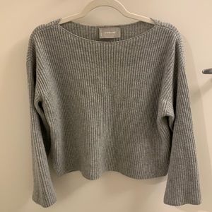 Small everlane boatneck cashmere sweater